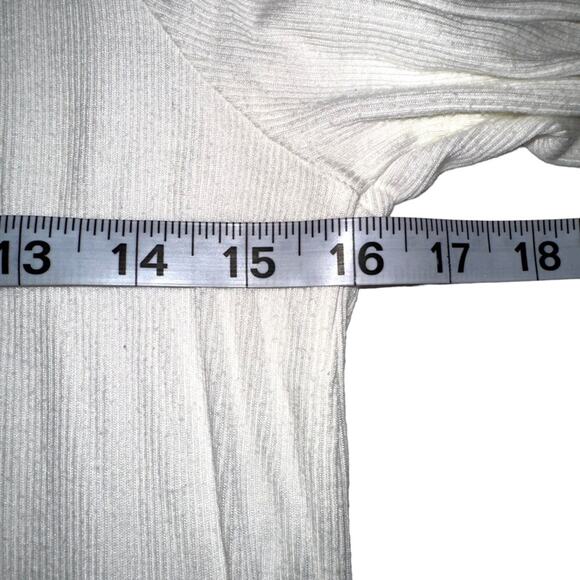 Spiritual Gangster Slim Sleeve Ribbed Open Front Long Cardigan XS - Picture 7 of 8